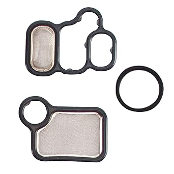 Wollvon Engine Cylinder Valve Cover Gasket Set VS50614R ES73071 15815-RAA-A02 15845-PNA-003 Compatible with Honda Accord CR-V Element 2.4L Civic 2.0L Acura CSX RSX 2.0L TSX 2.4L RDX 2.3L