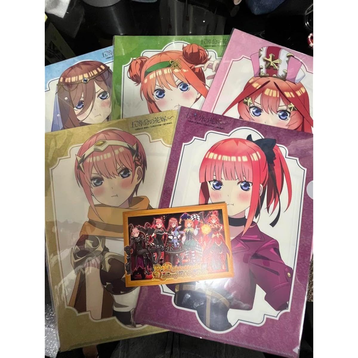 The Quintessential Quintuplets Karaoke no Tetsujin Yuusha Clear File Set All Types Set 01D1TB