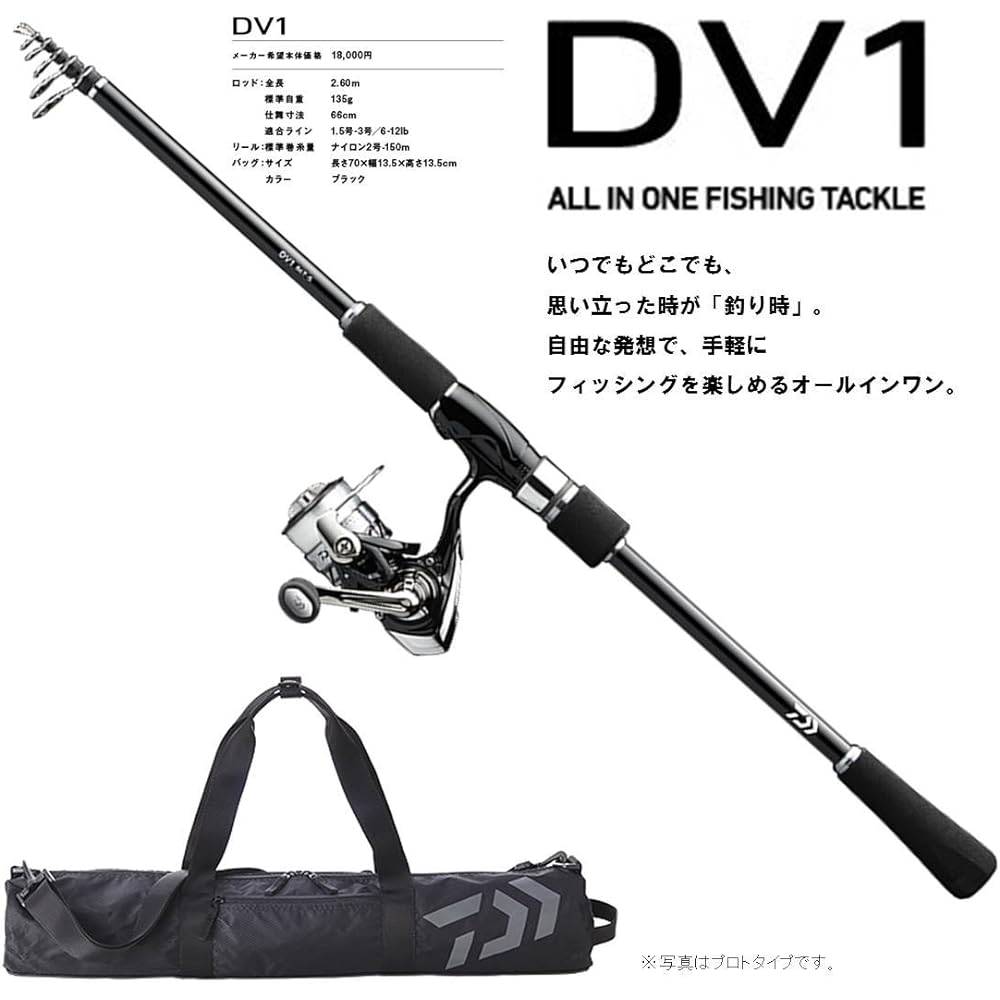 DAIWA DV1/V 2018 model