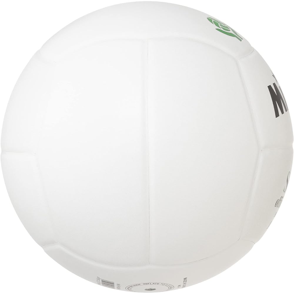 MIKASA Mom Volleyball No. 4 National Mom Volleyball Federation Official Match Ball Certification Ball (Junior High School Students/Moms) White Natural Leather MVP400MAL Recommended Internal Pressure 0.3 (kgf/㎠)