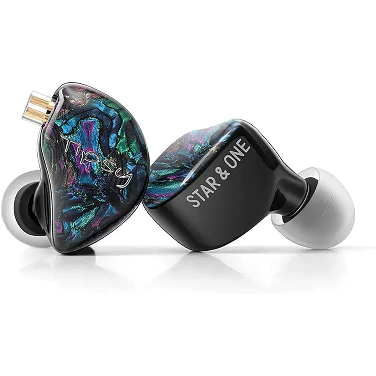 LINSOUL EPZ×Tipsy Star One dynamic high-end inner ear monitor (black, 2m cable)
