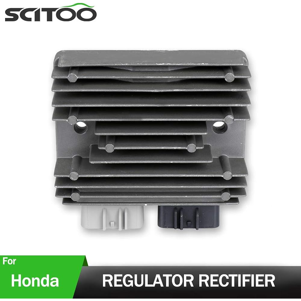 SCITOO Regulator Rectifier Replacement Voltage Regulator Rectifier for 2009-2013 Honda Big Red 700 2007-2014 Honda Rancher 420