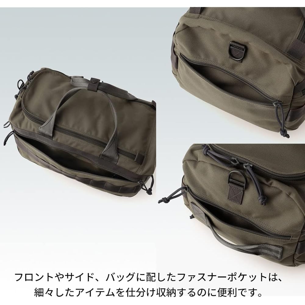 BRIEFING Golf Boston Bag TURF PHANTOM TL Khaki