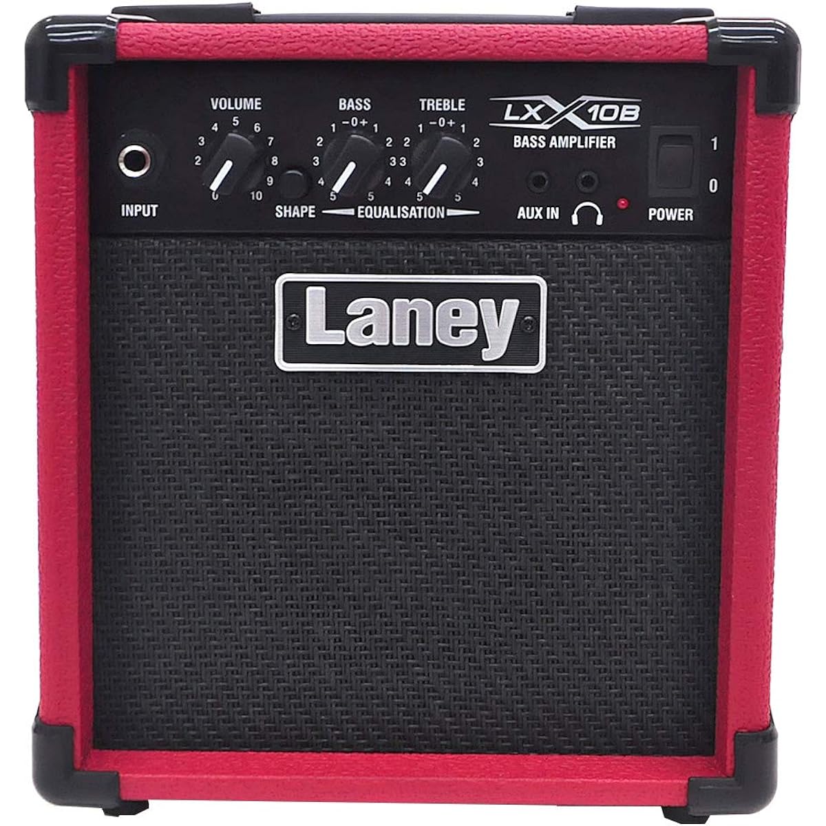 Laney Bass Amplifier LX10B Red Home Practice Bass Amplifier