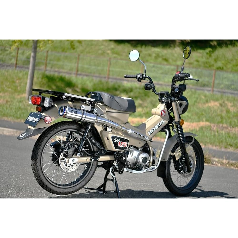 BEAMS Motorcycle R-EVO TYPE C Stainless Steel-SP Government Certification CT125 Hunter Cub 2BJ-JA55 G198-56-008