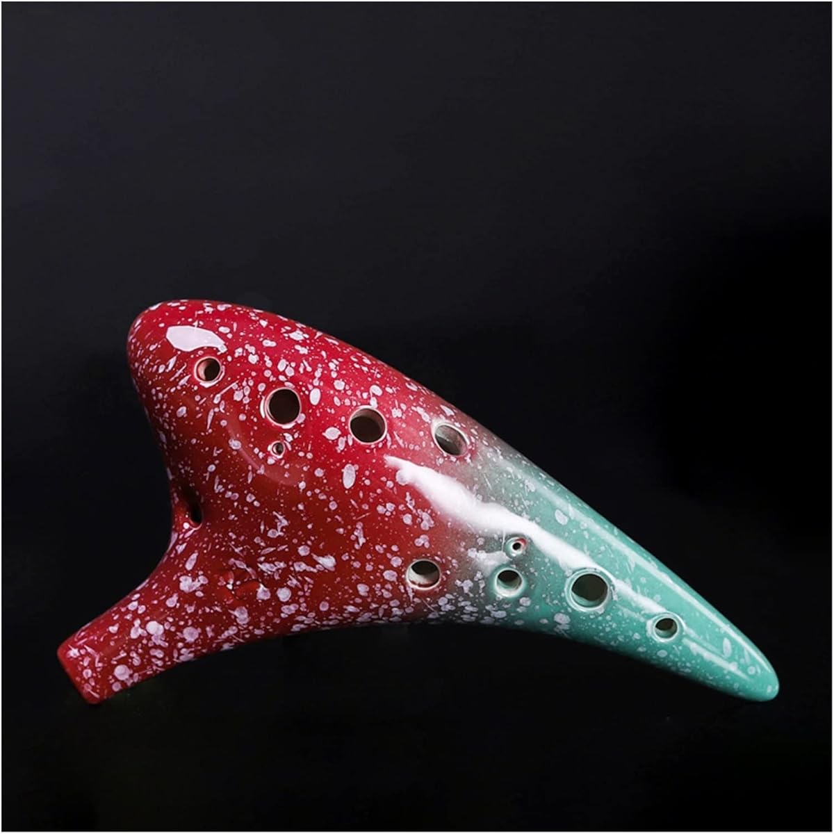 Colorful 12 Holes Professional Ceramic Ocarina Alto C Tone Classical Ocarina Musical Instrument Ocarina Instrument (4)