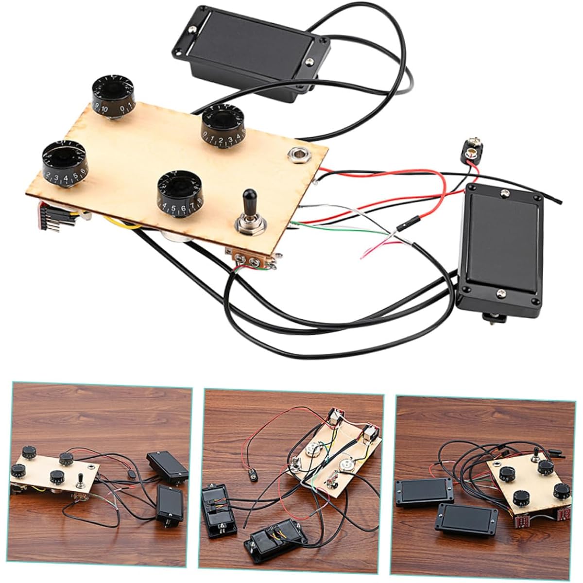 SWOOMEY 1 Set Pickup Line Violin Accessories Acoustic Guitar Electric Guitar Pickup Simple Guitar Parts Delicate Double Coil Setting Select