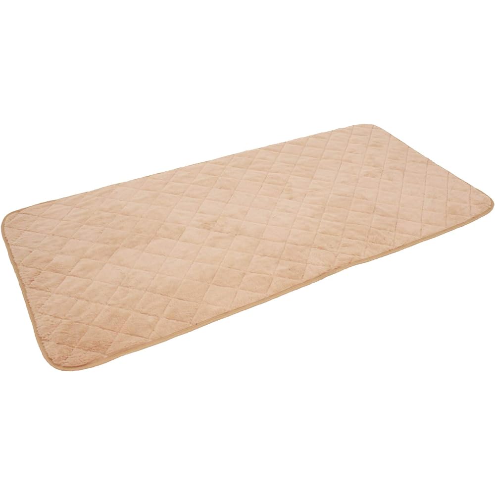 nishikawa [Nishikawa] Bed Pad Beige Queen (160 x 205 cm) Easy to put on! Microbore Bed Pad 2073-72335