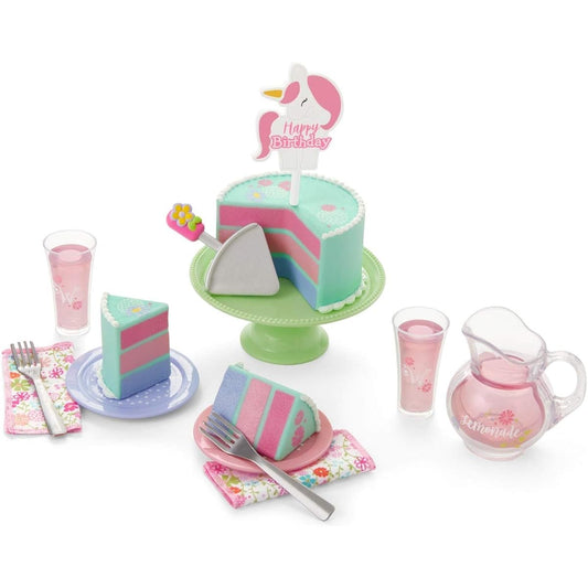 American Girl WellieWishers Birthday Treat Set for 14.5" Dolls, Pink