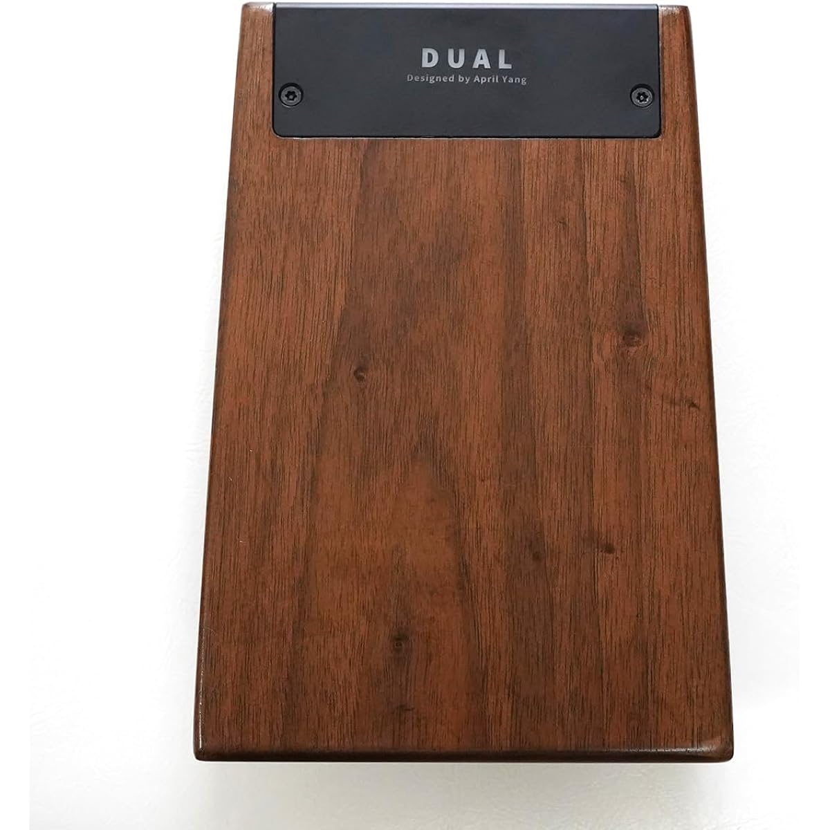 April Yang Dual D1 Kalimba, made of walnut wood and equipped with a pickup, genuine Japanese product