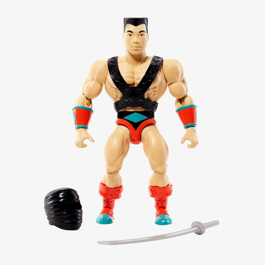Masters of the Universe Origins Sun Man Ruler of the Sun Space Sumo 5.5 inch Action Figure