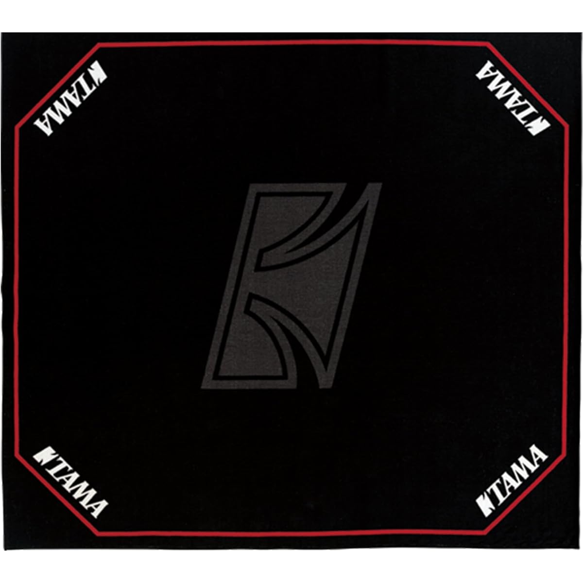 TAMA Drum Setting Carpet 2,000X1,800 Black with TAMA logo TDR-TL