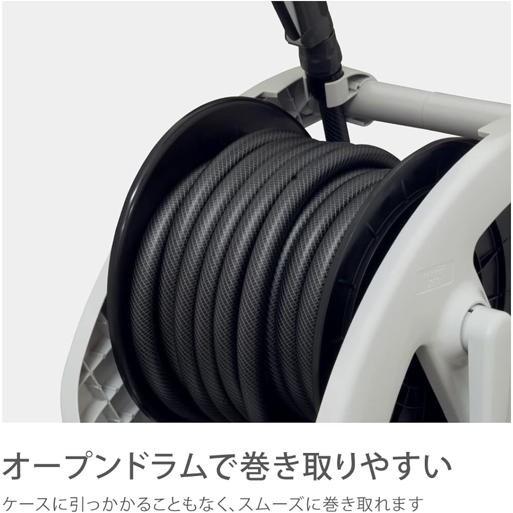 Takagi Hose Hose Reel Aurora WASH 20m Car Wash Cleaning R320WS Black