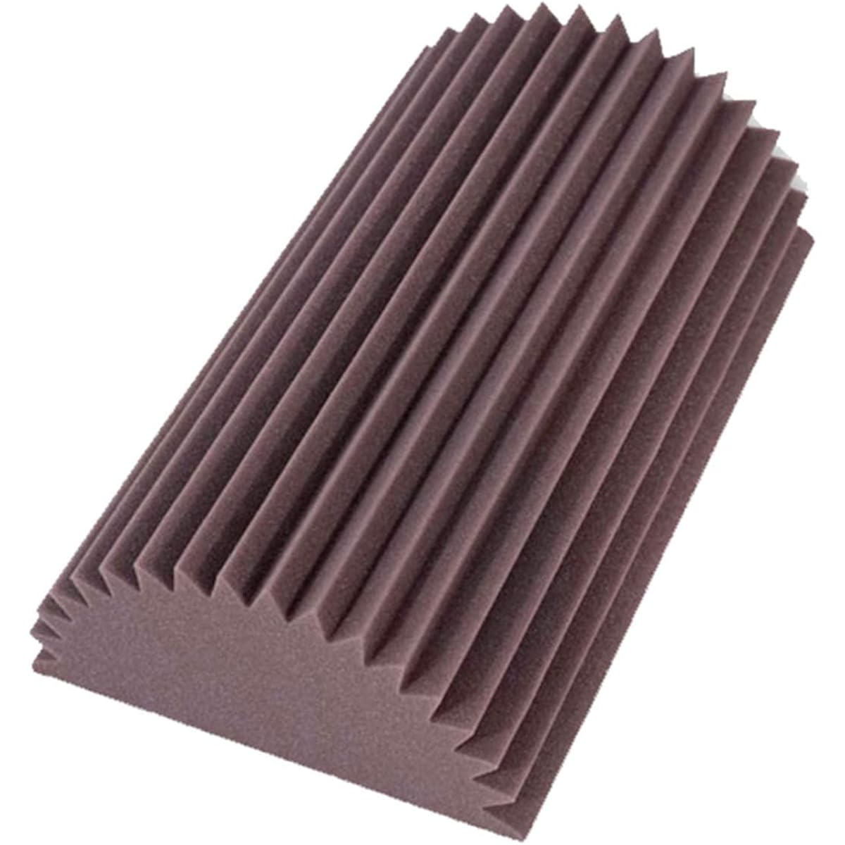 Wall Soundproof Foam Panel, Moisture-Proof Fire-Proof Sound-Absorbing Cotton Wedge Studio Soundproof Wall Tiles (Brown 30*30*50CM) (Brown 30*30*50CM)