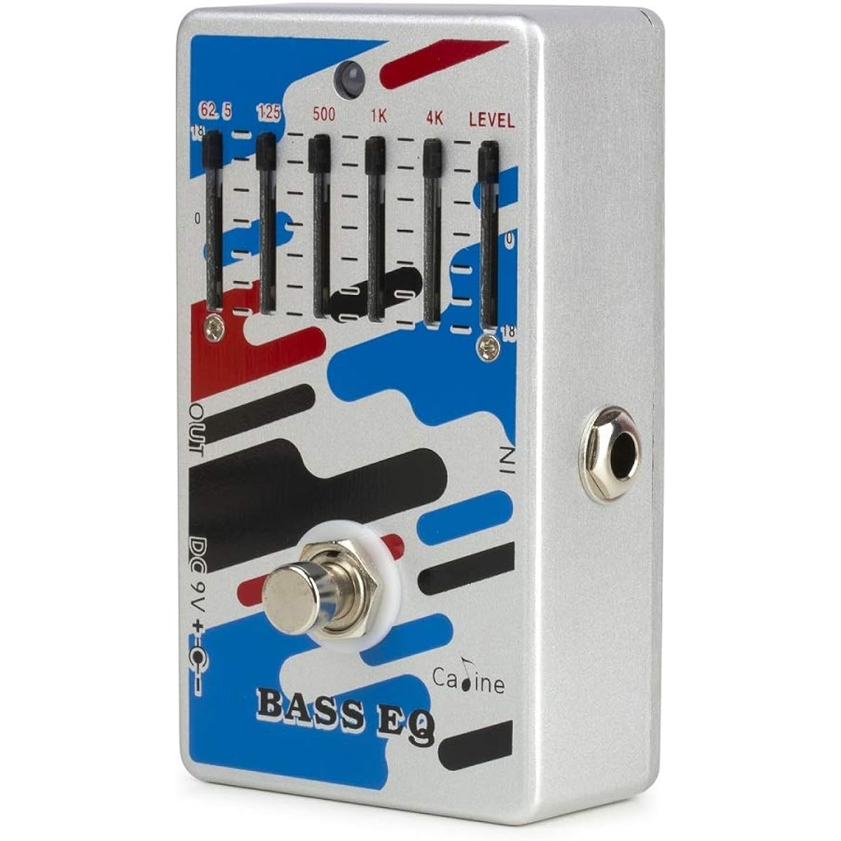 Caline Bass EQ Guitar Effect Pedal Guitar Distortion Pedal Metal True Bypass CP-73