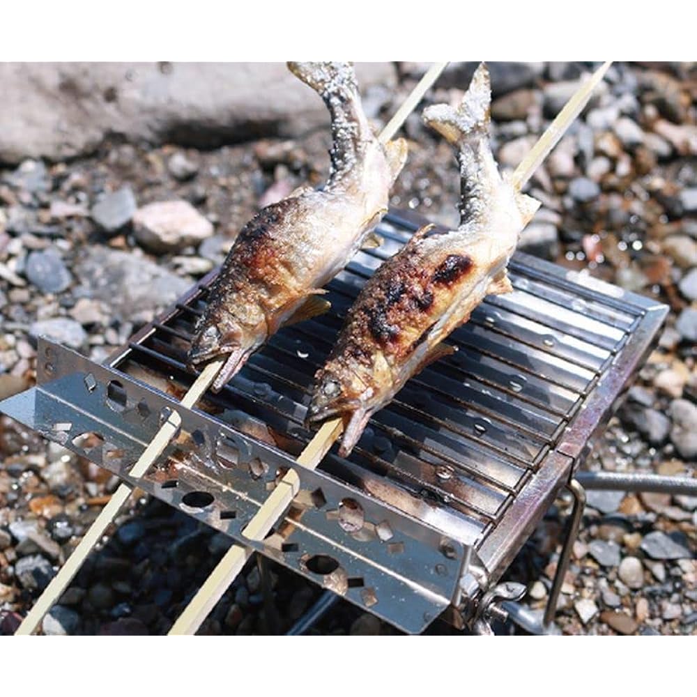 Tsurimusha Y051 SOLO robata grilled fish, steak