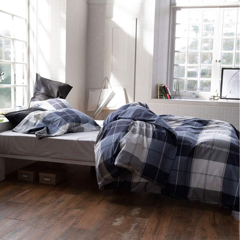 Fab the Home Duvet Cover Navy 150 x 210cm Across FH121178-310