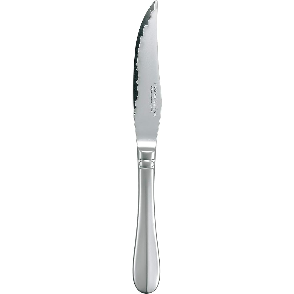 Kataoka Seisakusho TAMAHAGANE 3-layer steel steak knife and fork set