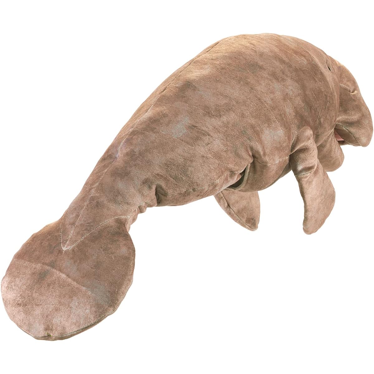Folkmanis Manatee hand puppet, gray
