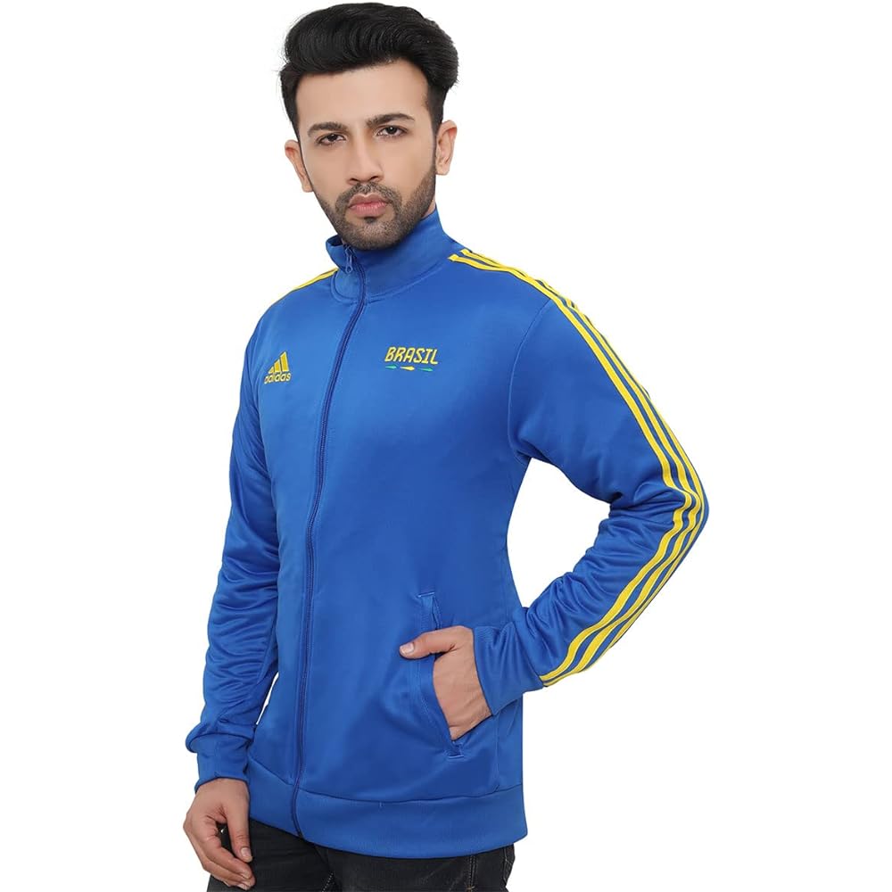 [Adidas] Soccer Jersey Top FIFA World Cup 2022(TM) Brazil Track Top V6036 Men's