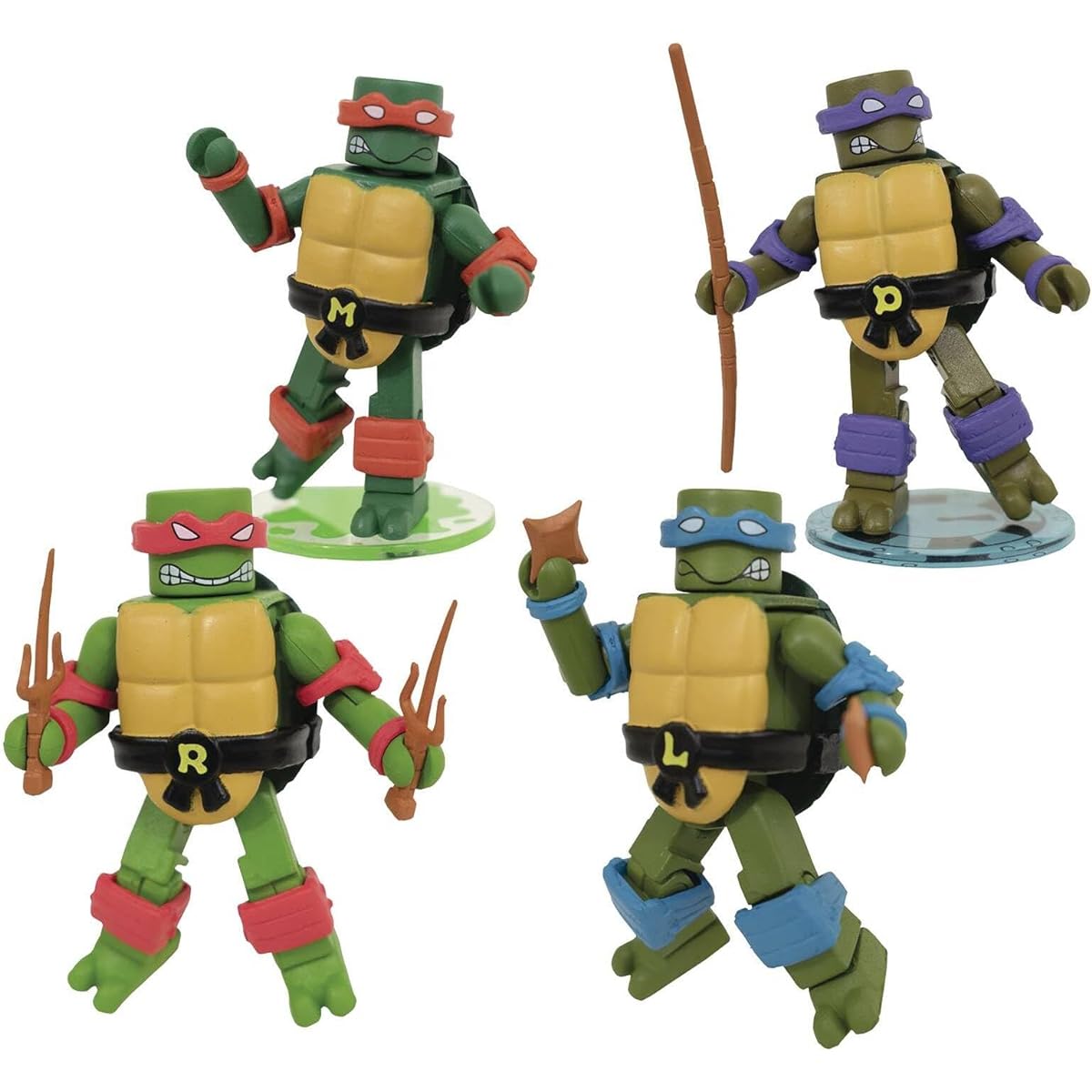 Diamond Select DCD 40th TMNT Retro Minimate PX Box Set