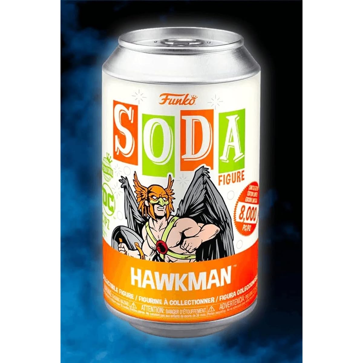 Funko Vinyl SODA DC Comics - Hawkman Figure 8000 Made