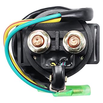 Motorcycle Starter Relay Motorcycle Starter Solenoid Relay for Honda Fourtrax Sportlux TRX 400 350 300 250 200 FL400R NH80 FL350R CH125 ATC125M ATC250ES