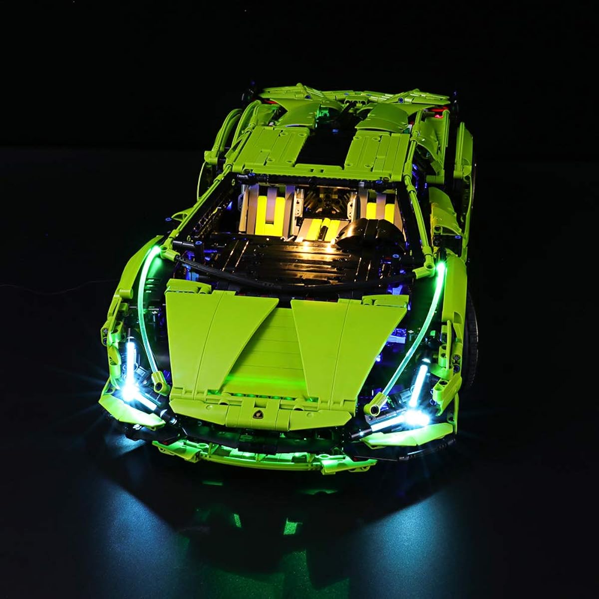 BRIKSMAX LED Light Kit for Lamborghini Sián FKP 37 - Compatible with Lego 42115 (Lego Set Not Included)