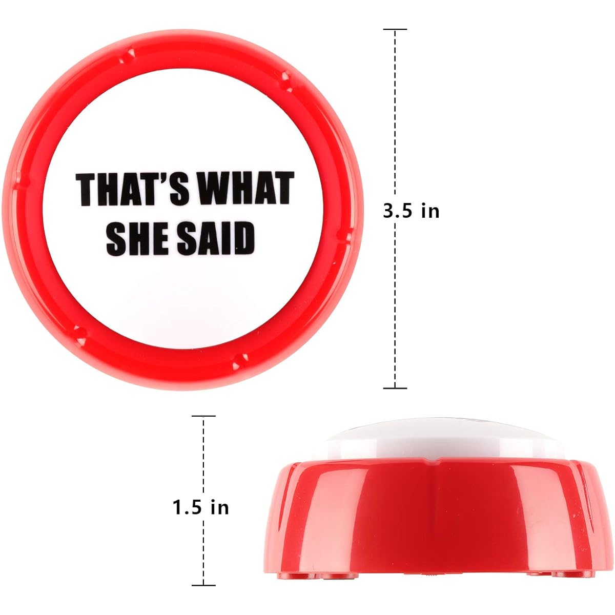 Madanar That's What She Said Easy Button Funny Classic Office Michael Scott Quote Gag Gift The Office TV Show Merchandise