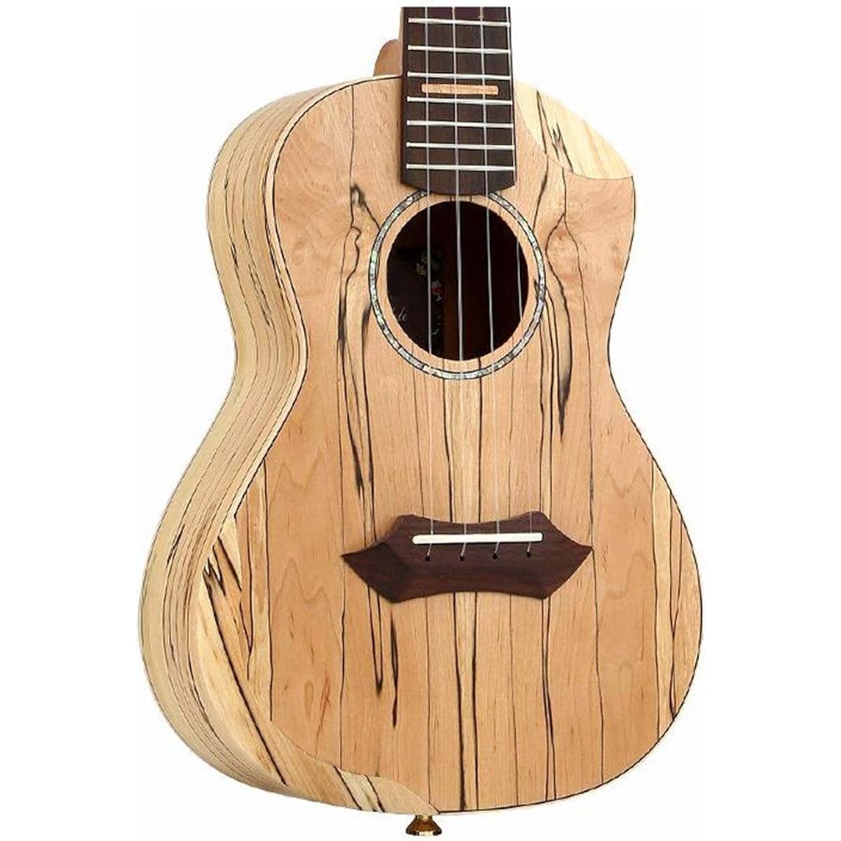 Ukulele 23 inch Wood Body Carbon Strings Concert Ukulele Uke Hawaii Kids Small Guitar with Gig Bag for Kids Adults Beginners with Ukulele Bag (Color: Wood, Size: 23 inches)