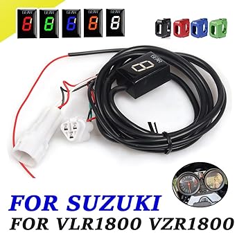 Digital Meter Display Motorcycle Accessories Gear Indicator Display Meter ECU Speed Display Suzuki VLR1800 VLR 1800 Intruder VZR1800 VZR 1800 2010 Indicator Meter Display