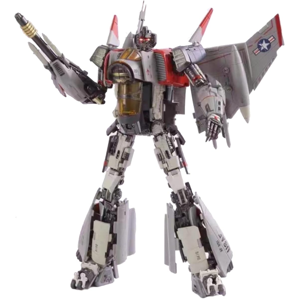 Transformers Toys Movie Bumblebee: Deception Blitzwing Action Figure Thunder Warrior Robot Model KO Version