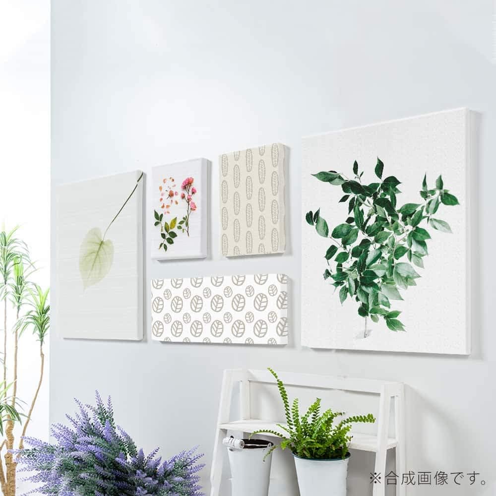 [Set of 5] Natural Scandinavian Setup Completed Product Vertical and Horizontal Available Japanese Poster Stylish Interior Makeover Living Room Interior AS-1909-03_ABCDE