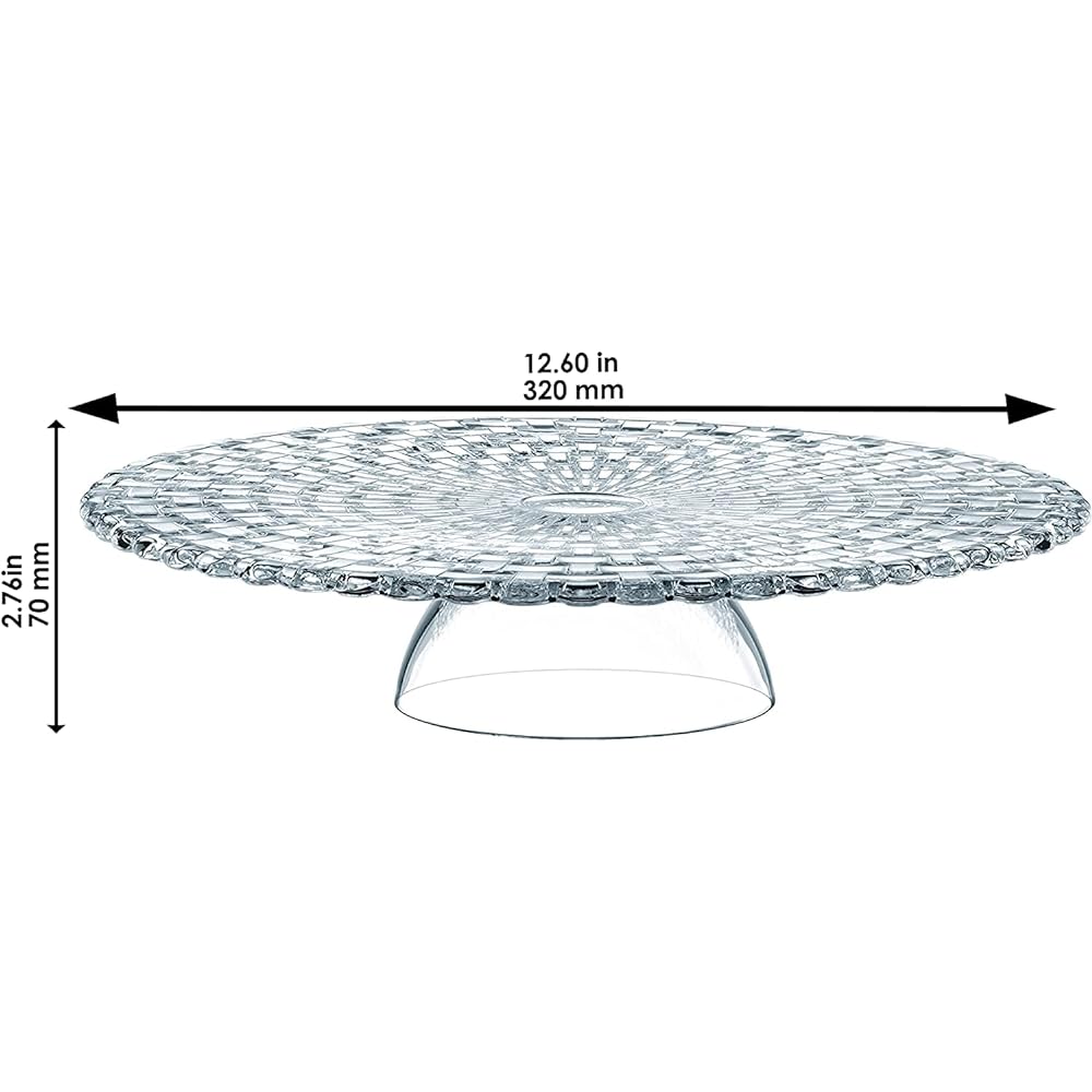 Nachtmann Cake Dome Clear Diameter: 30cm Bossa Nova Cake Plate & Cake Dome Set 99528