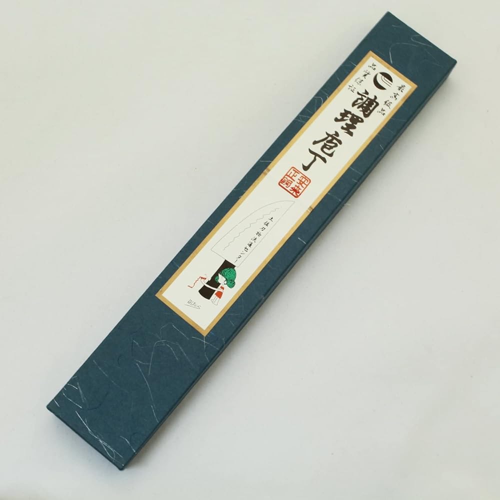Tosa Knives Knife, Kurouchi Funagyo Knife, Walnut Handle, Blue Steel No. 1, 165mm