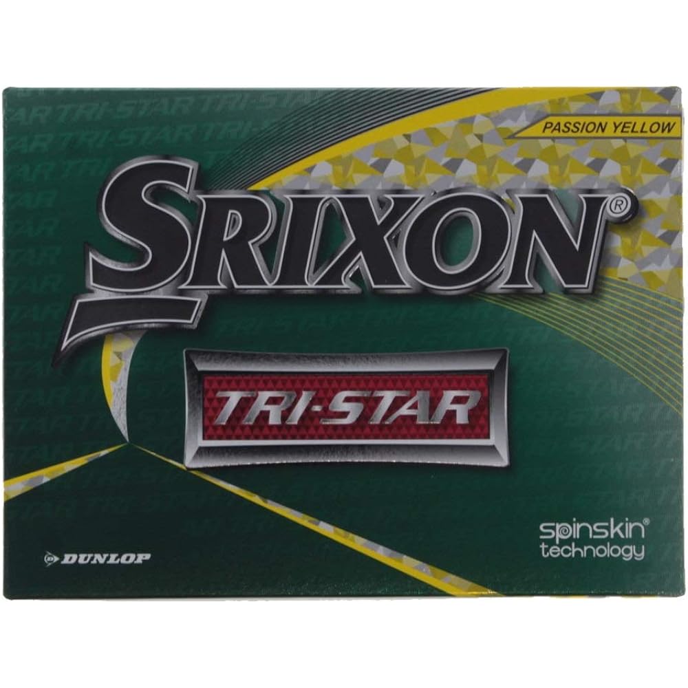 DUNLOP Golf Ball SRIXON TRI-STAR 2020 Model 1 Dozen (12 pieces)