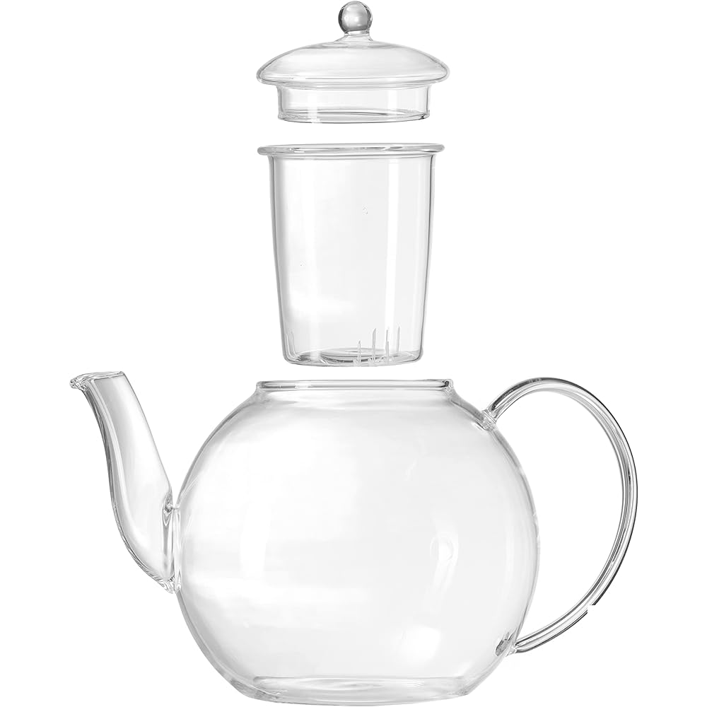 LEONARDO Teapot 1,2ℓ Armonia 034920 Clear w19xd18xh18cm 1.2l