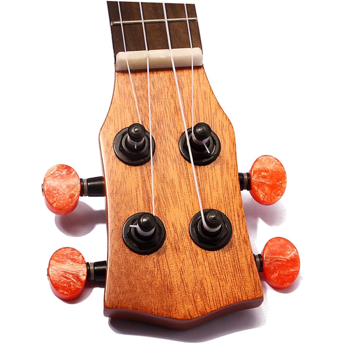 VICASKY 2pcs Party Spruce Ukulele Mini Ukulele Pocket Ukulele Starter Ukulele Rosewood Guitar Hawaiian Soprano Ukulele Mahogany Neck Travel