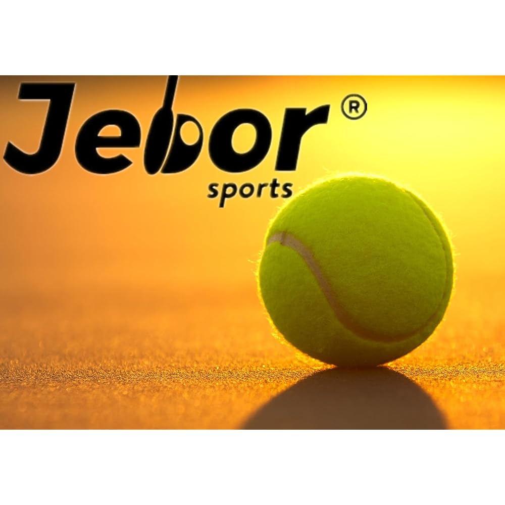 JEBOR 30 Pieces Rigid Tennis Balls Tennis Training Tennis High Bound Practice Tennis…