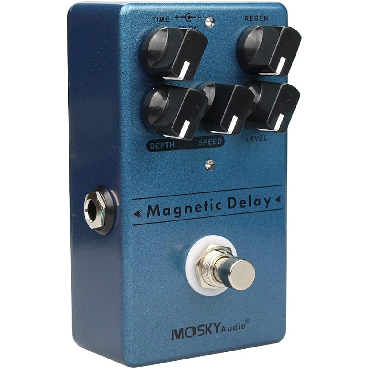 Moskyaudio YMUZE Delay Echo Guitar Effect Mini Guitar Parts Pedal Effector True Bypass (Magnetic Delay)