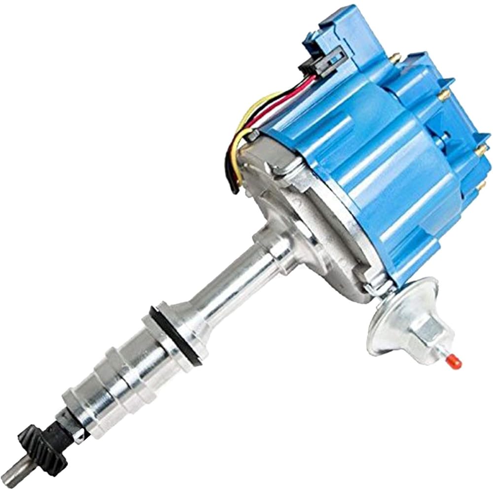 A-TEAM Performance Ford FE 332 352 360 390 406 427 428 Blue Hei Distributor + 8mm Spark Plug Wire