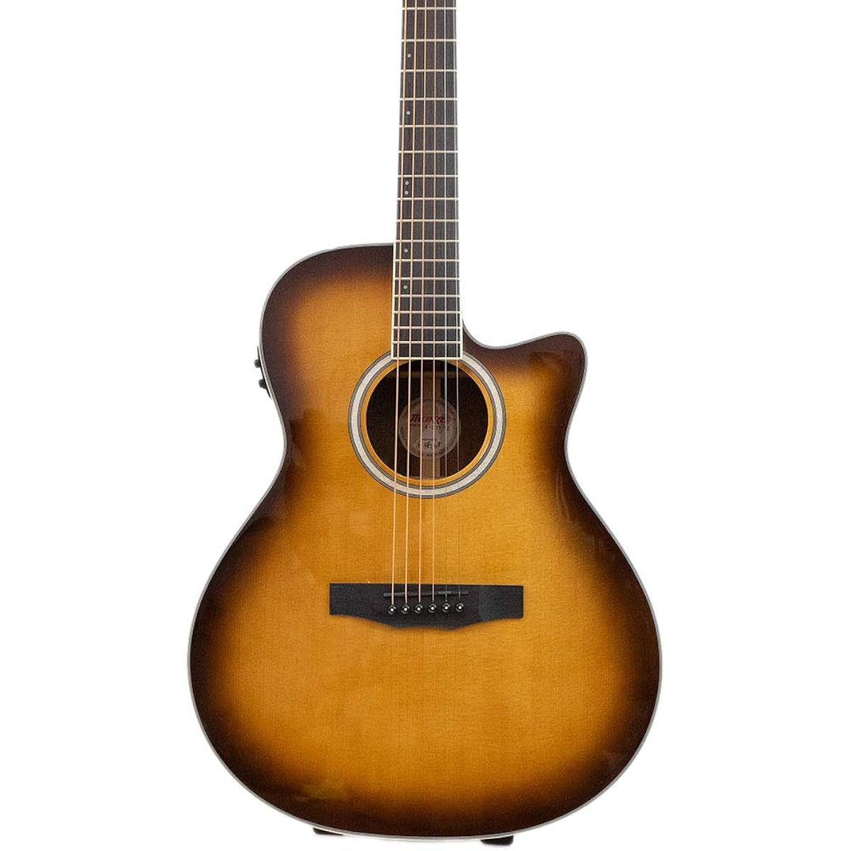 MORRIS R-011 TS (Tobacco Sunburst) Electric Acoustic Guitar Soft Case Included Morris
