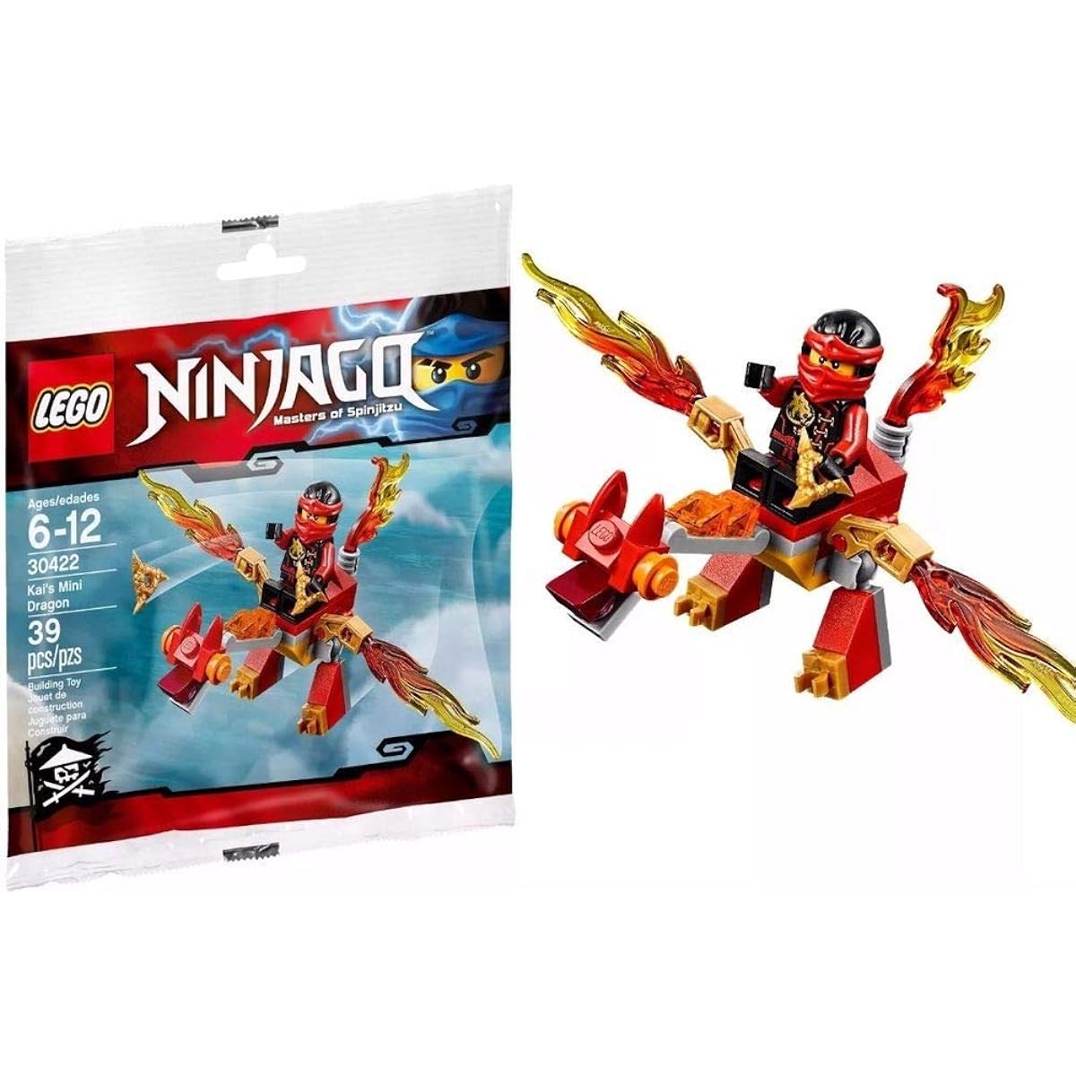[LEGO] LEGO Ninjago Kais Mini Dragon 30422 6138534 [Parallel import goods]