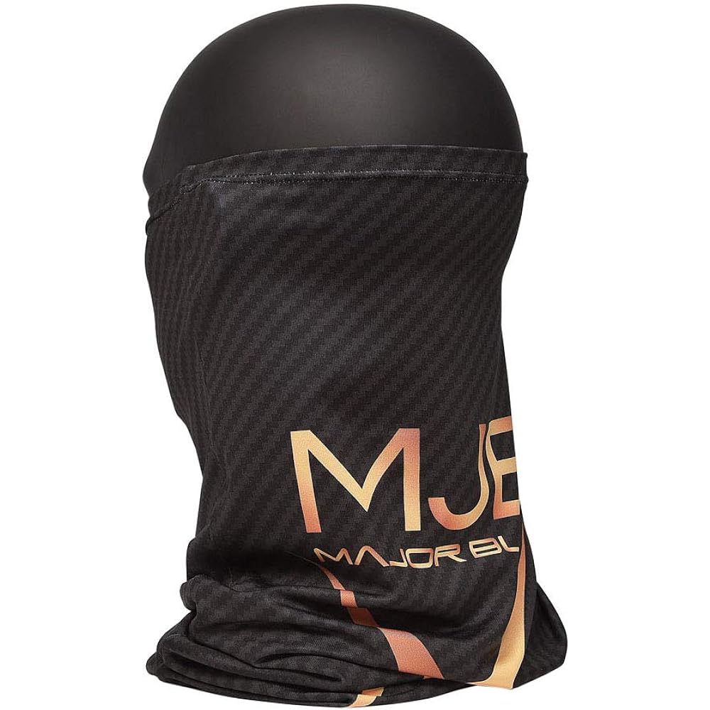 Shimotsuke SMF-010CW MJB Face Guard (Face Guard) Black Carbon Pattern