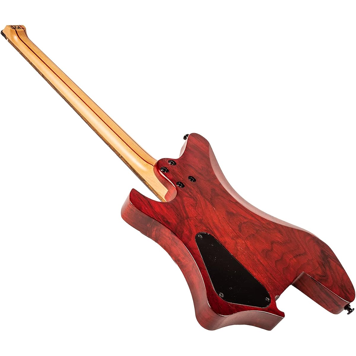 EART Electric Guitar Headless Fixed Bridge 6 String Travel Guitar Ultra Light Performance Right Solid Body Electric Guitar