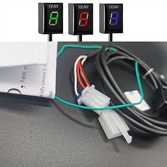 Speed display meter CBR1100XX CB600S CBR150 VT125C CB1300SF Hornet VFR750 CBR600 F3 F4 F4i CB1100SF CBR929RR 919 1-6 speed gear display