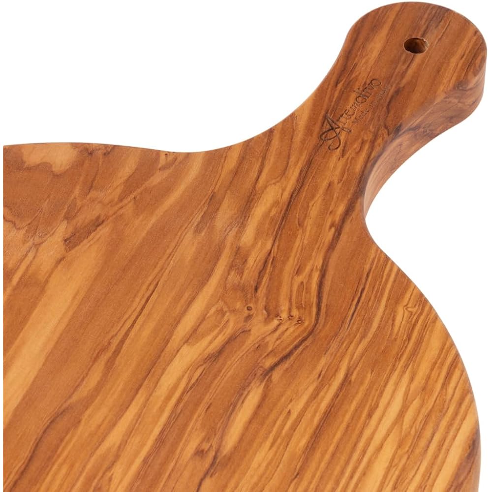 Arteinolivo Olive Wood Round Cutting Board (L Size)