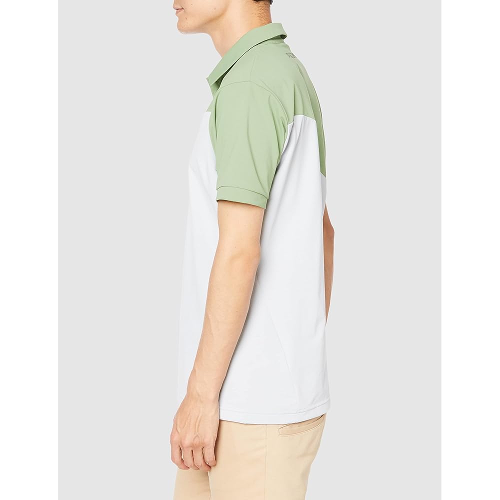 [DESCENTE] Short Sleeve Shirt, Fast Dry, Sweat Absorbent, Quick Drying UVCUT UPF50+ Stretch Golf DGMVJA17 Men's