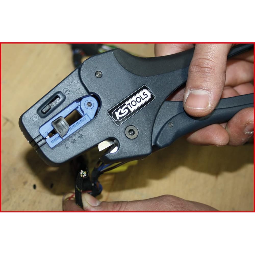 KS TOOLS Self regulating wire stripper 0.02-10mm Self regulating wire stripper 0.02-10mm 115.1245