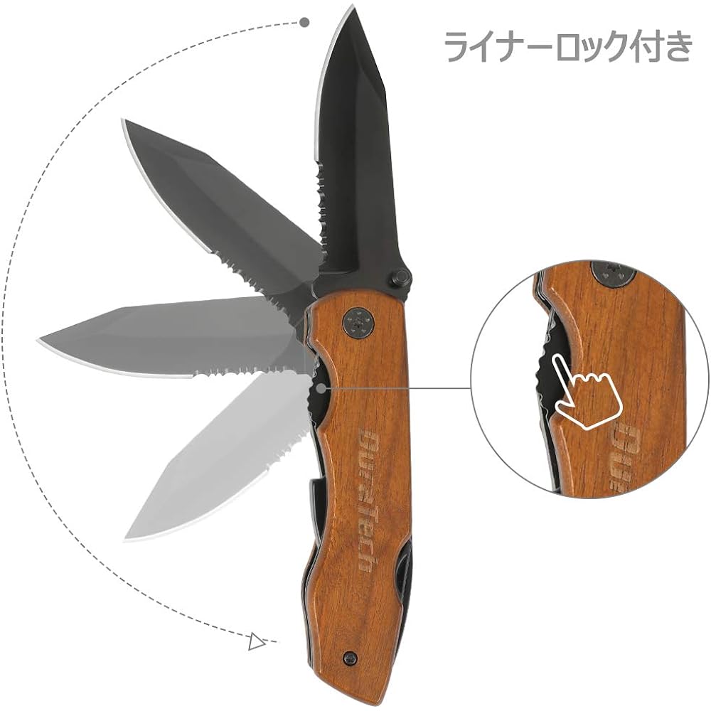 DURATECH Multifunctional Knife, Multitool, Multiplier, Folding Pliers, 9IN1, Multifunctional Tool, Pocket Knife, Nylon Bag, Outdoor, DIY, Mountain Climbing, Camping, Disaster Prevention, Fishing [Storage Case Included]